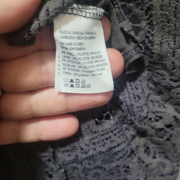 American Eagle Cropped Grey Tank Top XS - Picture 4 of 6